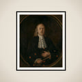 Portrait of Abraham van Riebeeck (1653-1713) framed