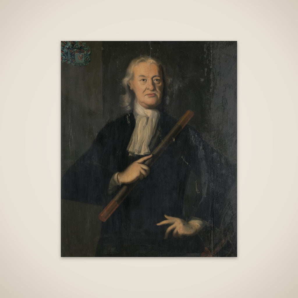 Portrait of Mattheus de Haan, Governor-General of the Dutch East Indies unframed print