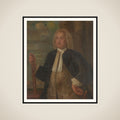 Portrait of Johannes Thedens, Governor-General of the Dutch East India Company framed