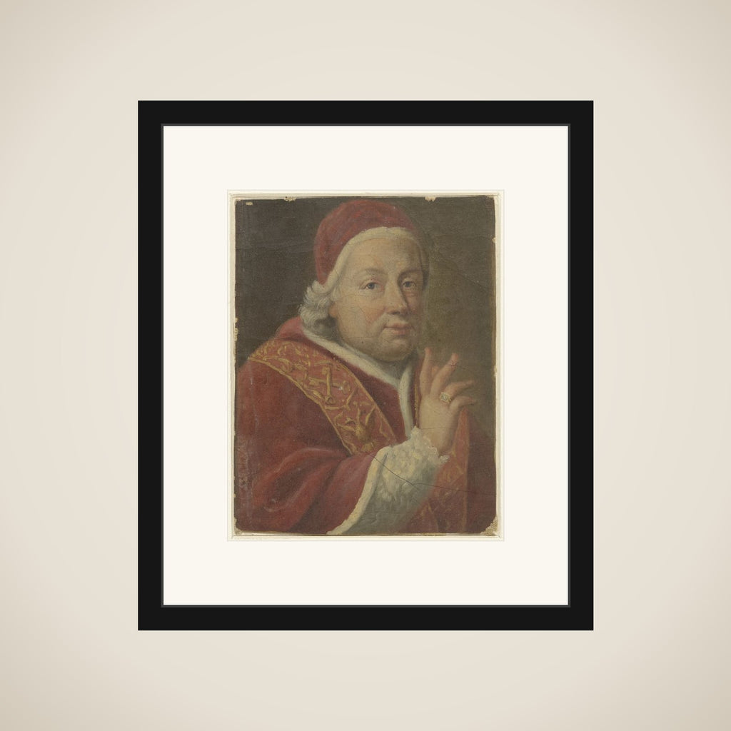 Portrait of a Pope framed
