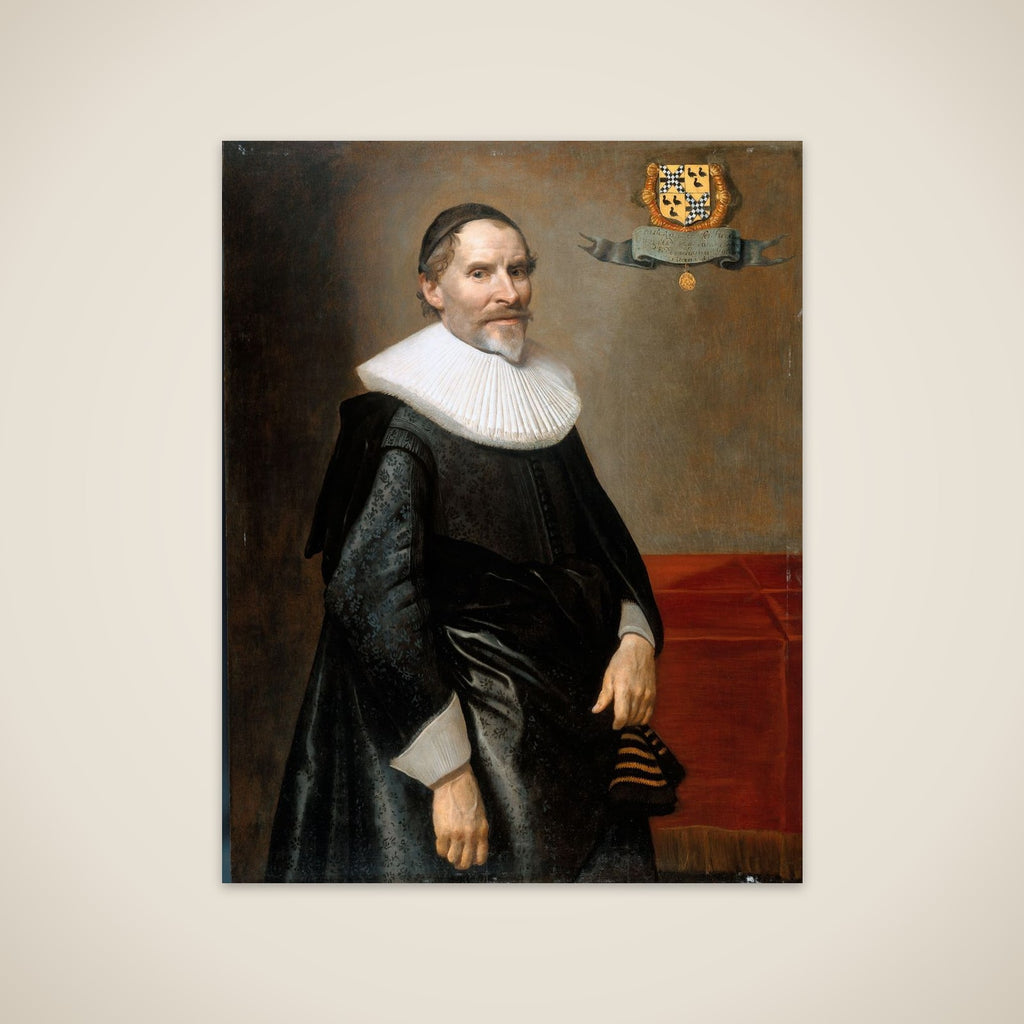 Portrait of François van Aerssen (1572-1641), Lord of Sommelsdijk, De Plaat and Spijk unframed print