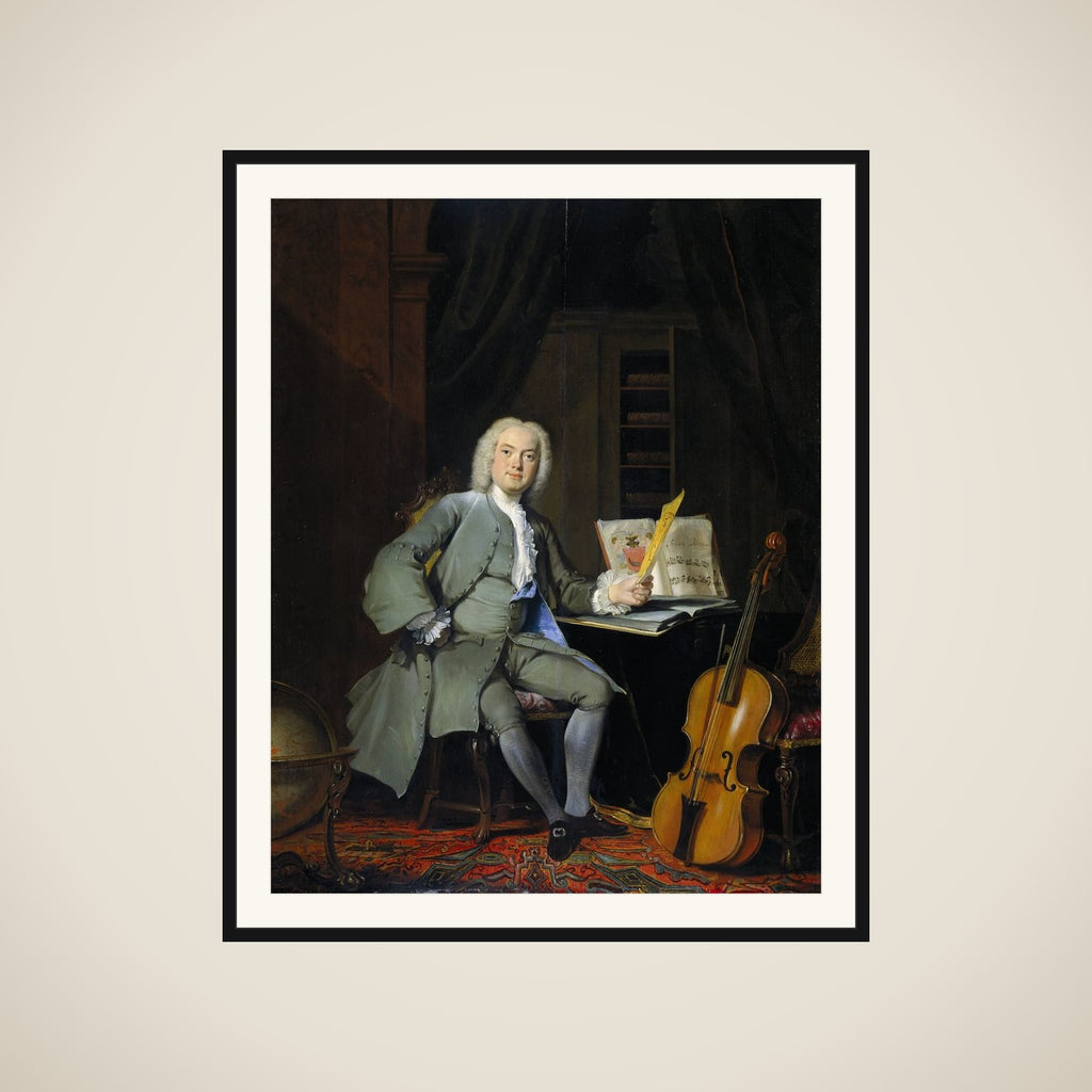 Portrait of a Member of the Van der Mersch Family framed