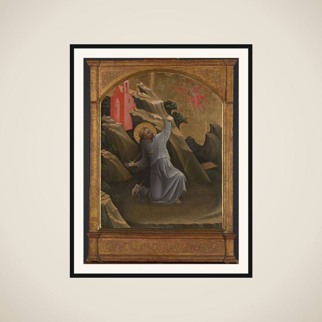 Saint Francis Receiving the Stigmata framed