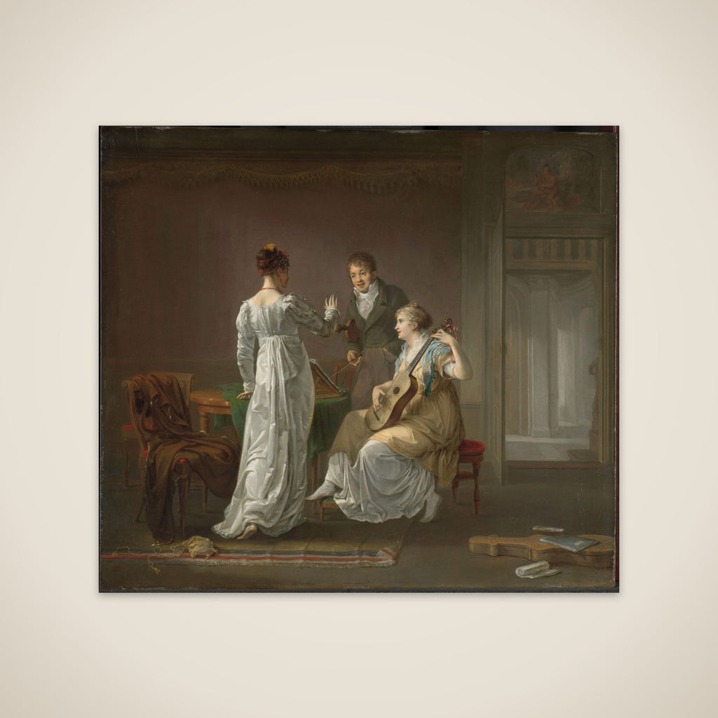 The Music Lesson unframed print