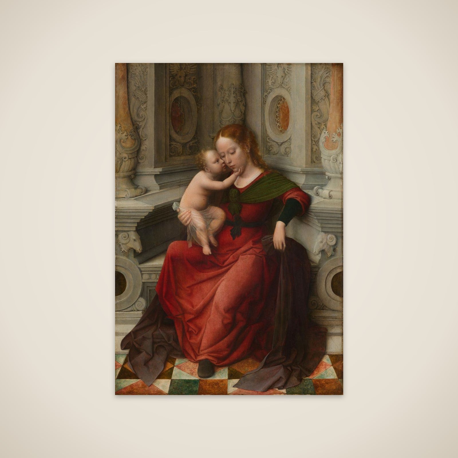 Madonna and Child unframed print