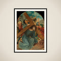 Christ Carrying the Cross framed