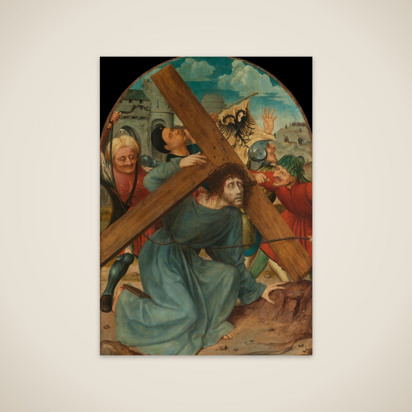 Christ Carrying the Cross unframed print