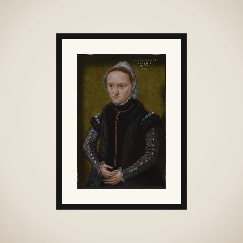 Catharina van Hemessen (1527/28–after 1567), Antwerp, 1548, oil on panel framed