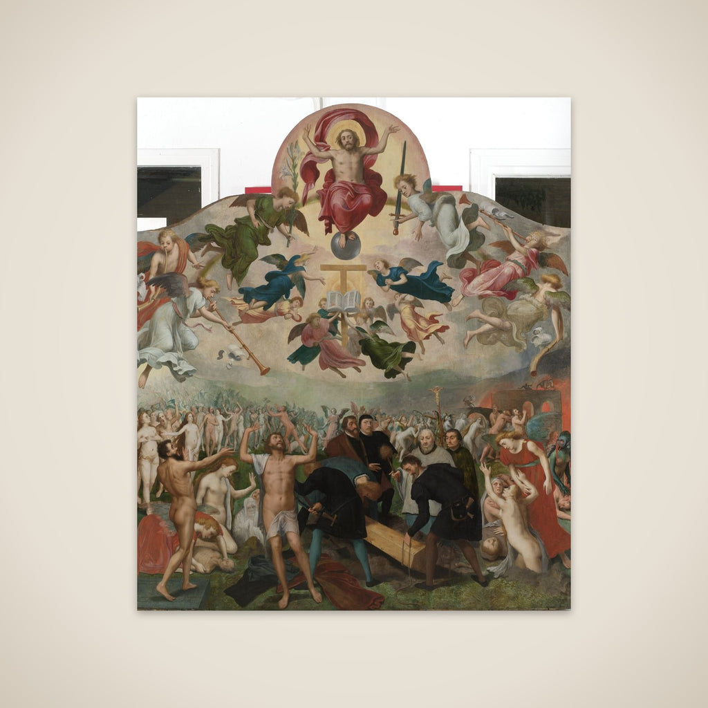 Last Judgment and the Burying of the Dead unframed print