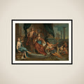 Apotheosis of the Dutch East India Company (Allegory of the Amsterdam Chamber of Commerce of the VOC) framed