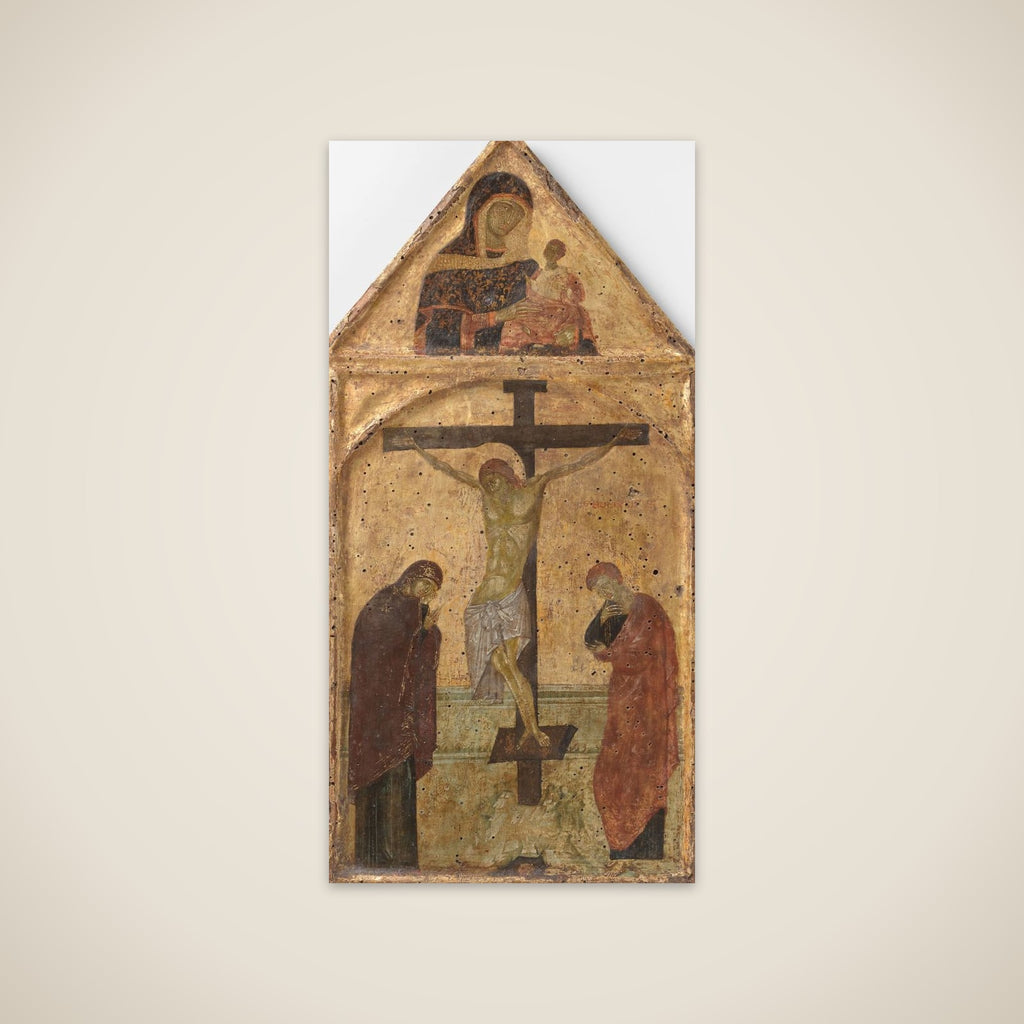 Crucifixion with the Virgin and Saint John unframed print