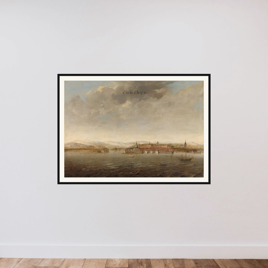 Trading posts of the Dutch East India Company (VOC) framed — shown to scale