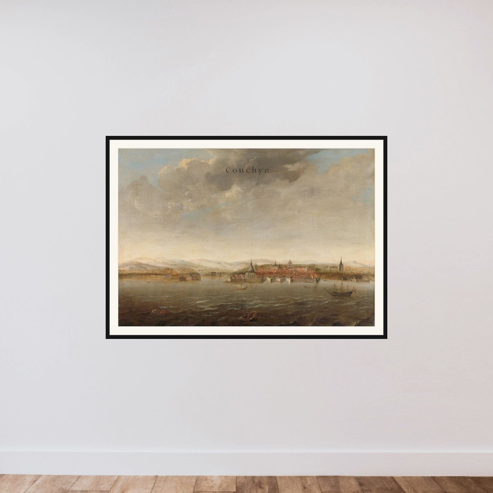 Trading posts of the Dutch East India Company (VOC) framed — shown to scale