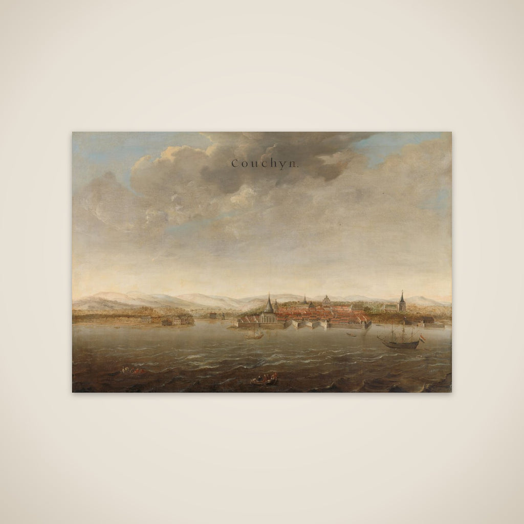 Trading posts of the Dutch East India Company (VOC) unframed print