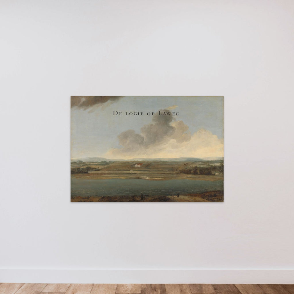 Two Views of Dutch East India Company Trading Posts: Lawec in Cambodia and Banda in the Southern Moluccas unframed — shown to scale