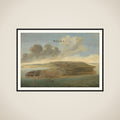 Two Views of Dutch East India Company Trading Posts: Lawec in Cambodia and Banda in the Southern Moluccas framed