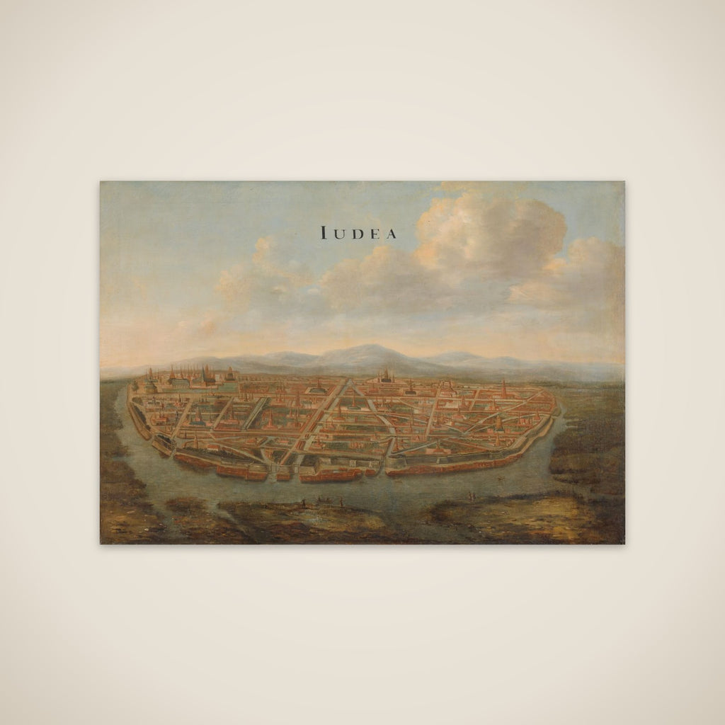 Trading posts of the Dutch East India Company (VOC) unframed print