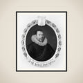 Portrait of Claes Maertensz Thoveling, Director of the Rotterdam Chamber of the Dutch East India Company, elected 1619 framed