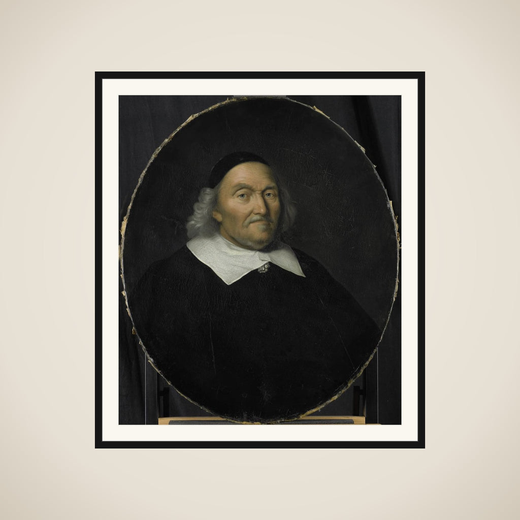 Portrait of Hendrik Nobel, Director of the Rotterdam Chamber of the Dutch East India Company, elected 1625 framed
