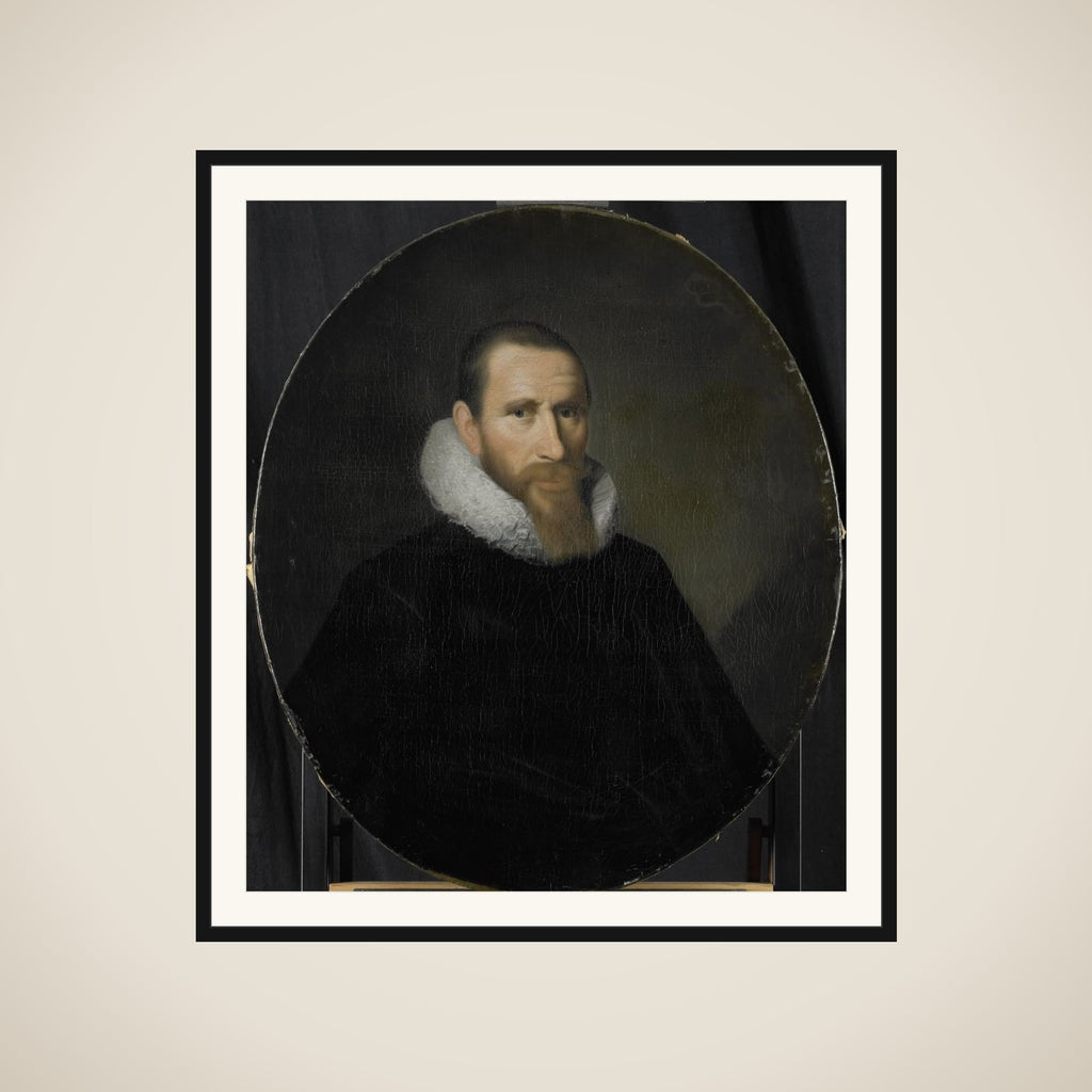 Portrait of Joost van Coulster, Director of the Rotterdam Chamber of the Dutch East India Company, elected 1630 framed