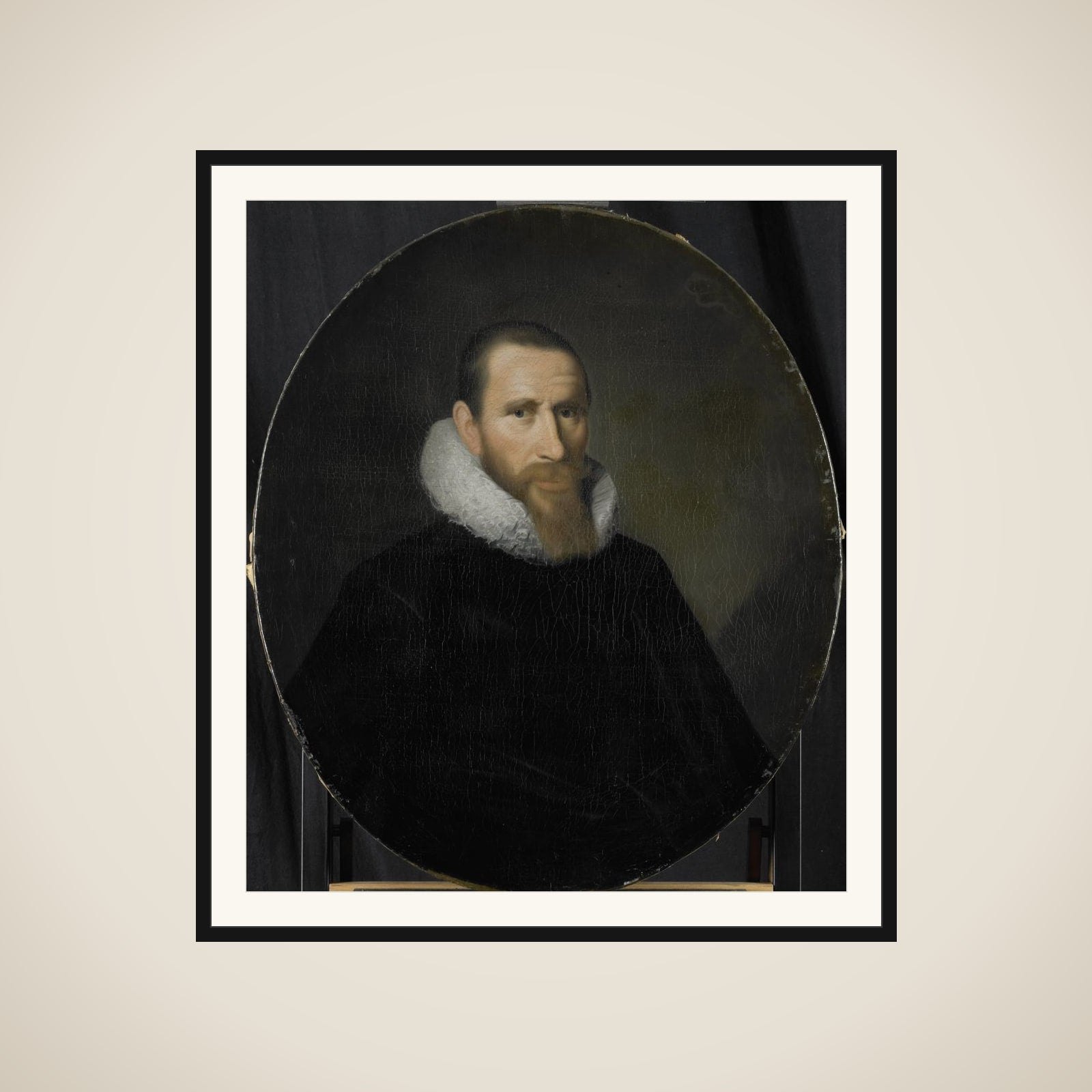 Portrait of Joost van Coulster, Director of the Rotterdam Chamber of the Dutch East India Company, elected 1630 framed