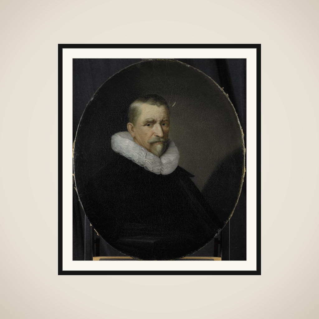 Portrait of Cornelis Jansz Hartigsvelt, Director of the Rotterdam Chamber of the Dutch East India Company, elected 1639 framed