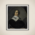 Portrait of Paulus Verschuur, Served seven terms as Burgomaster of Rotterdam and also Director of the Rotterdam Chamber of the East India Company, elected 1651 framed