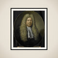 Portrait of Jacob Dane, Director of the Rotterdam Chamber of the Dutch East India Company, elected 1689 framed