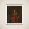 Portrait of Harmen van de Poll, Son of Jan van de Poll framed