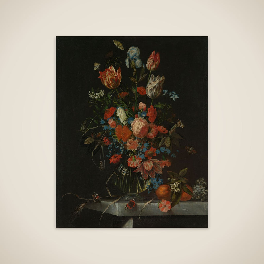 Still Life with Flowers unframed print