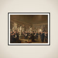 The Sculpture Gallery of the Felix Meritis Society in Amsterdam, with Portraits of the Commissioners and Directors of the Drawing, Literature and Commerce Divisions and the Secretaries of the Society framed