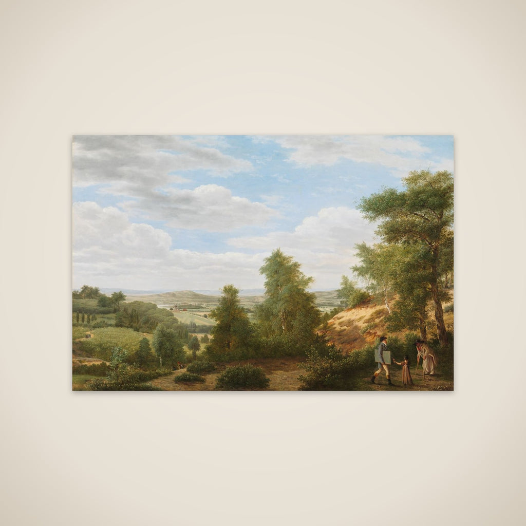 View of the Valley of Montmorency near Saint-Leu-la-Forêt unframed print