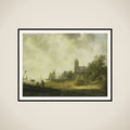 View of Dordrecht framed