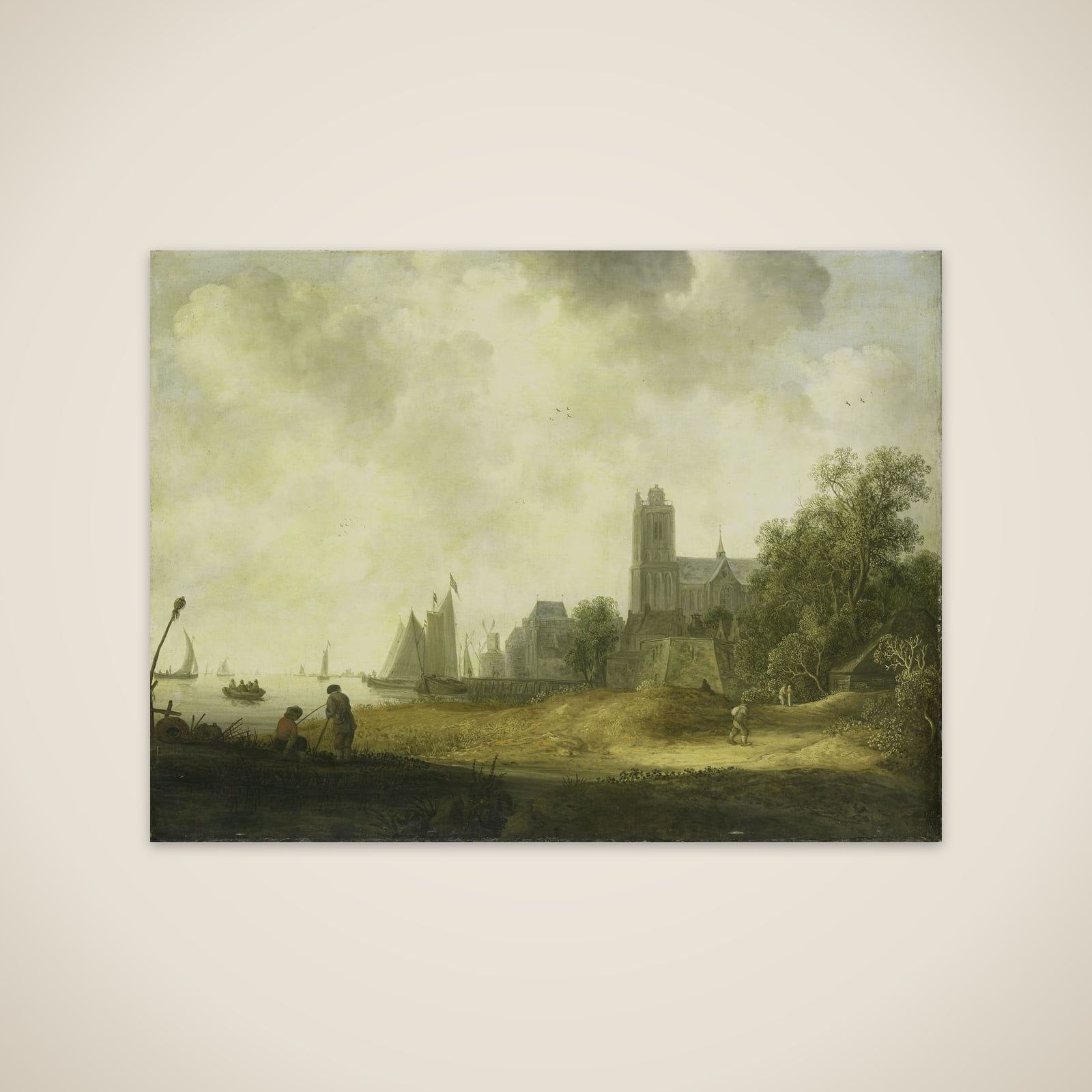 View of Dordrecht unframed print