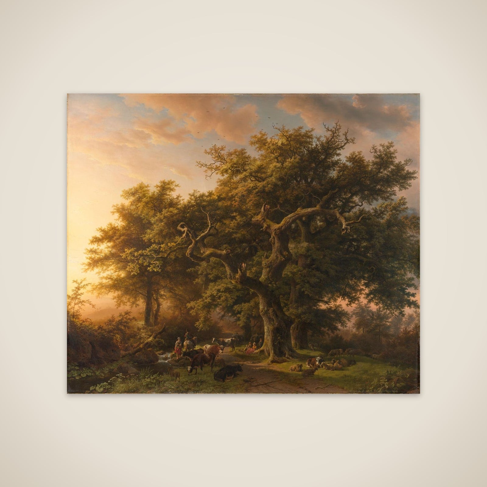 View in the Woods unframed print