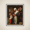 'Piety' framed