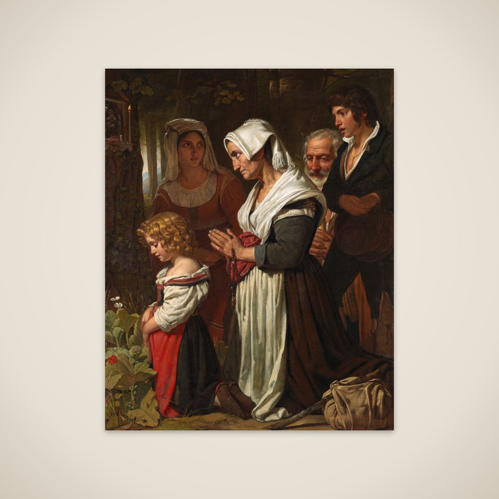 'Piety' unframed print