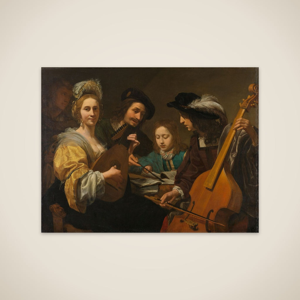 A Musical Company unframed print