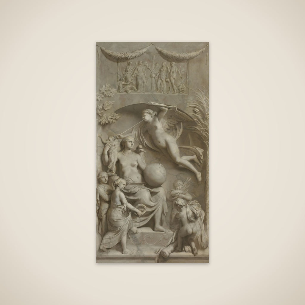 Allegory of Fame unframed print