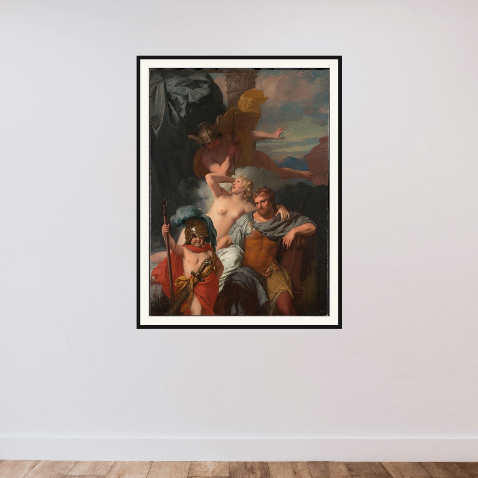 Mercury Ordering Calypso to Release Odysseus framed — shown to scale