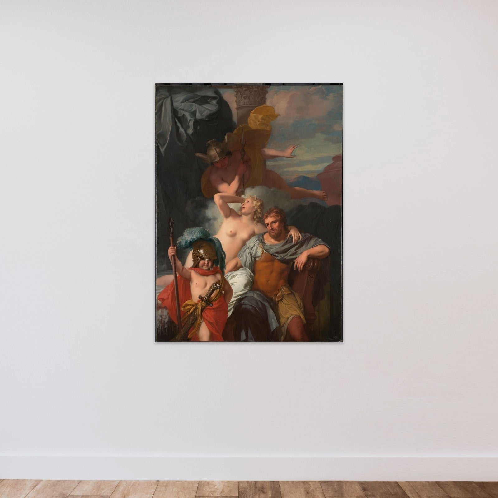 Mercury Ordering Calypso to Release Odysseus unframed — shown to scale