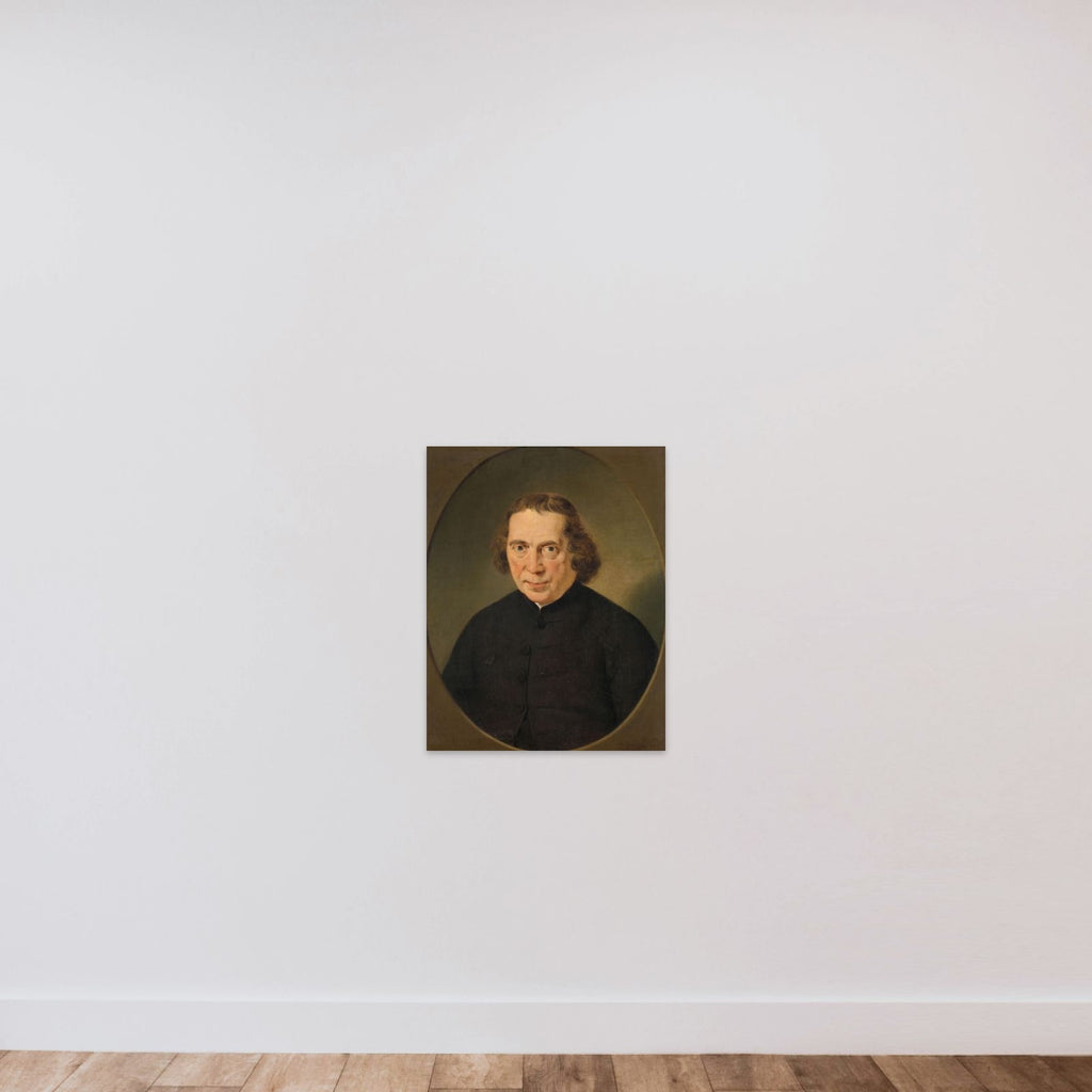 Jan Nieuwenhuyzen (1724-1806), Mennonite Preacher and Founder, in 1784, of the Dutch Society for the Promotion of the General Good unframed — shown to scale
