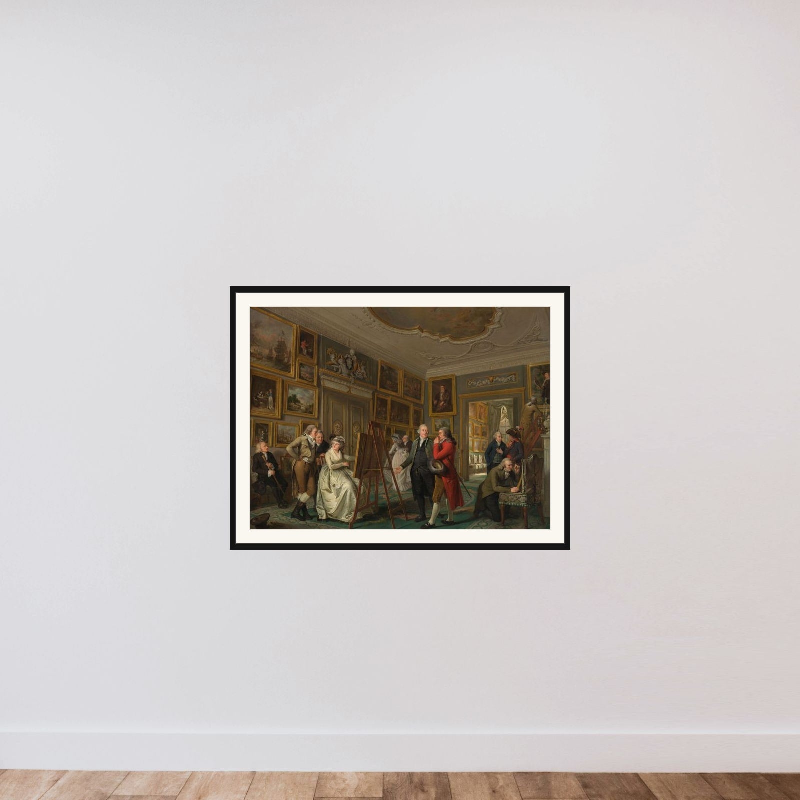 The Art Gallery of Jan Gildemeester Jansz framed — shown to scale