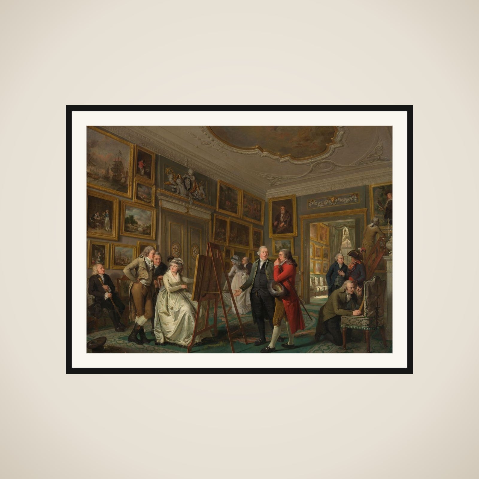 The Art Gallery of Jan Gildemeester Jansz framed
