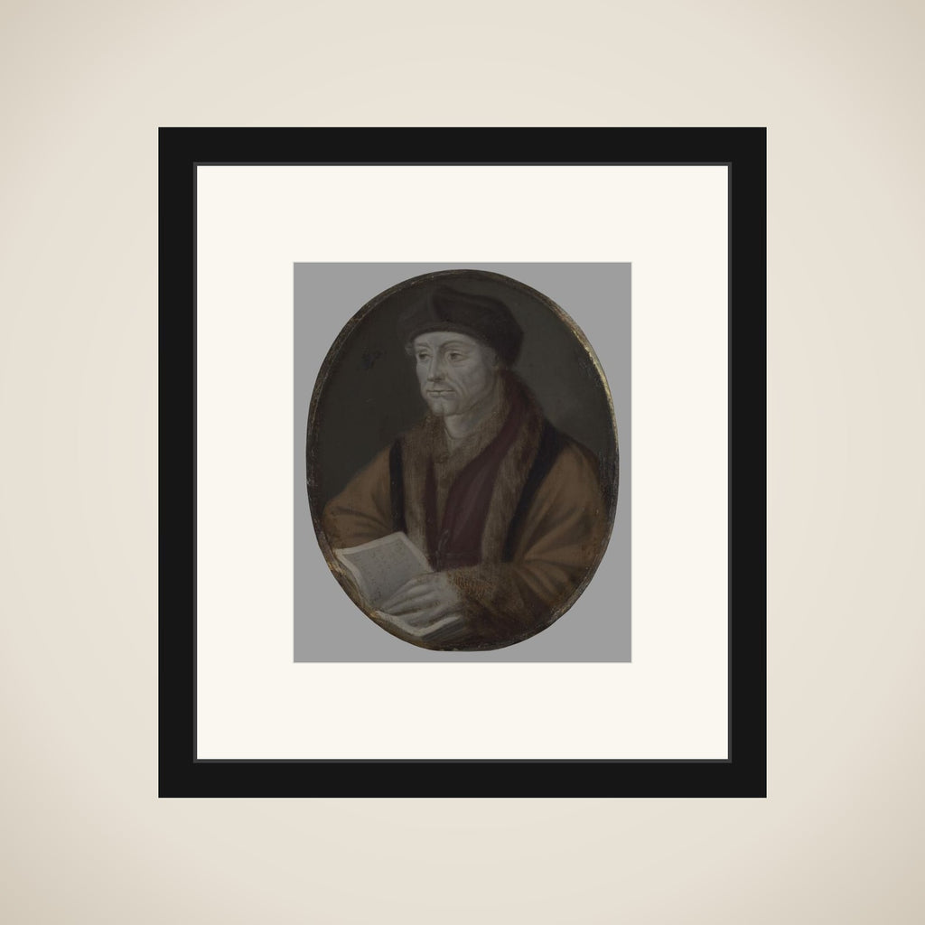 Desiderius Erasmus (1466-1536). Priester, theoloog, humanist en schrijver framed