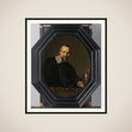 Portrait of Jan Lutma (1584/85-1669), Amsterdam Silversmith framed