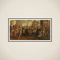 Solomon and the Queen of Sheba framed