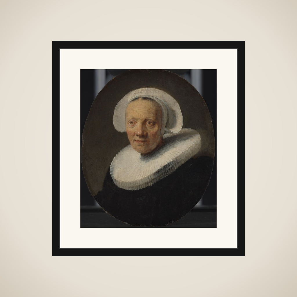 Portrait of Jaapgen Caerlsdr framed