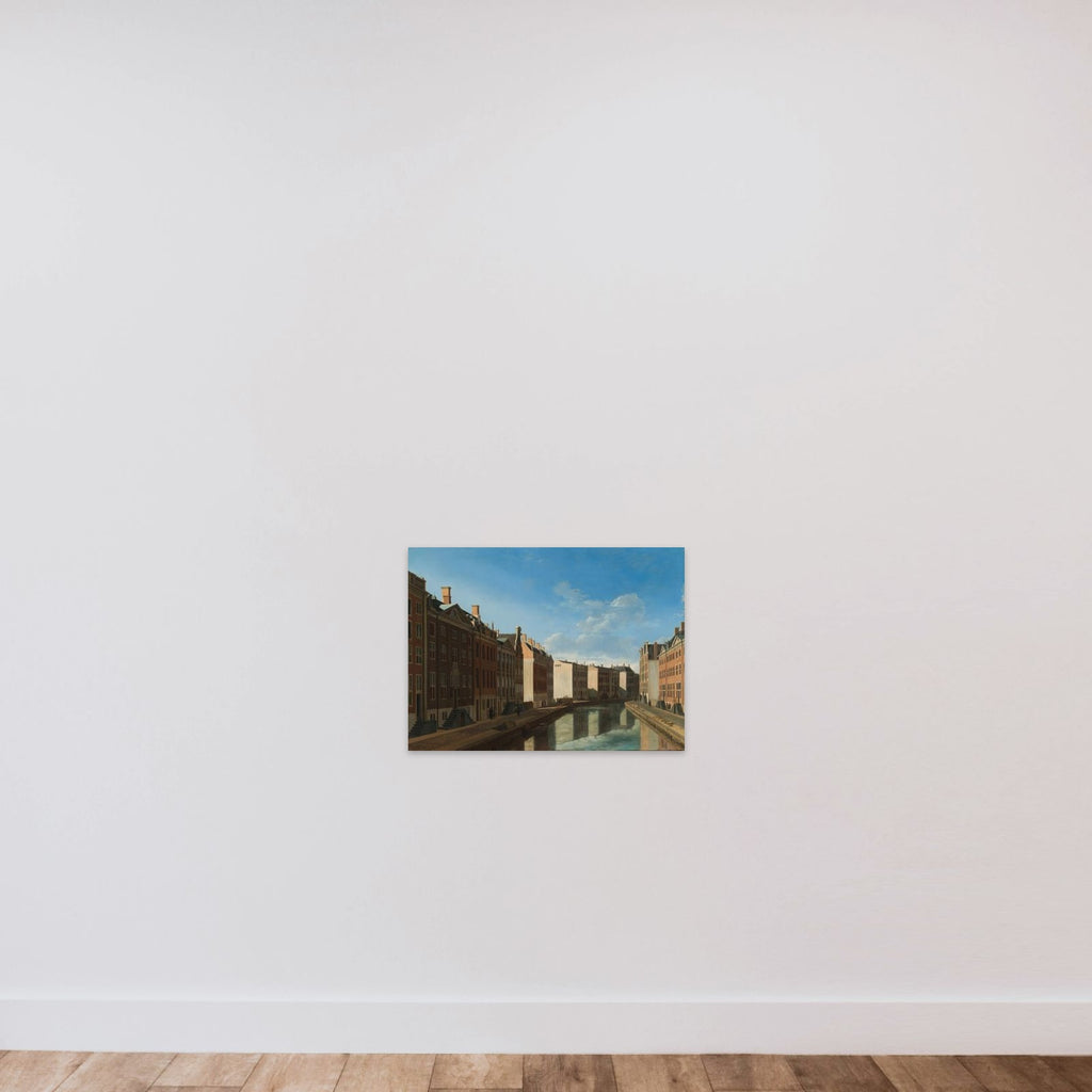 View of the Golden Bend in the Herengracht unframed — shown to scale
