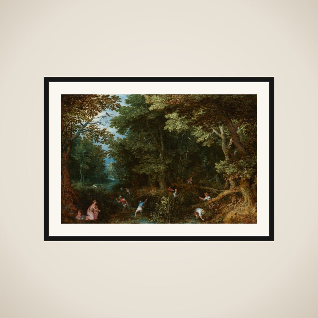 Latona and the Lycian Peasants framed